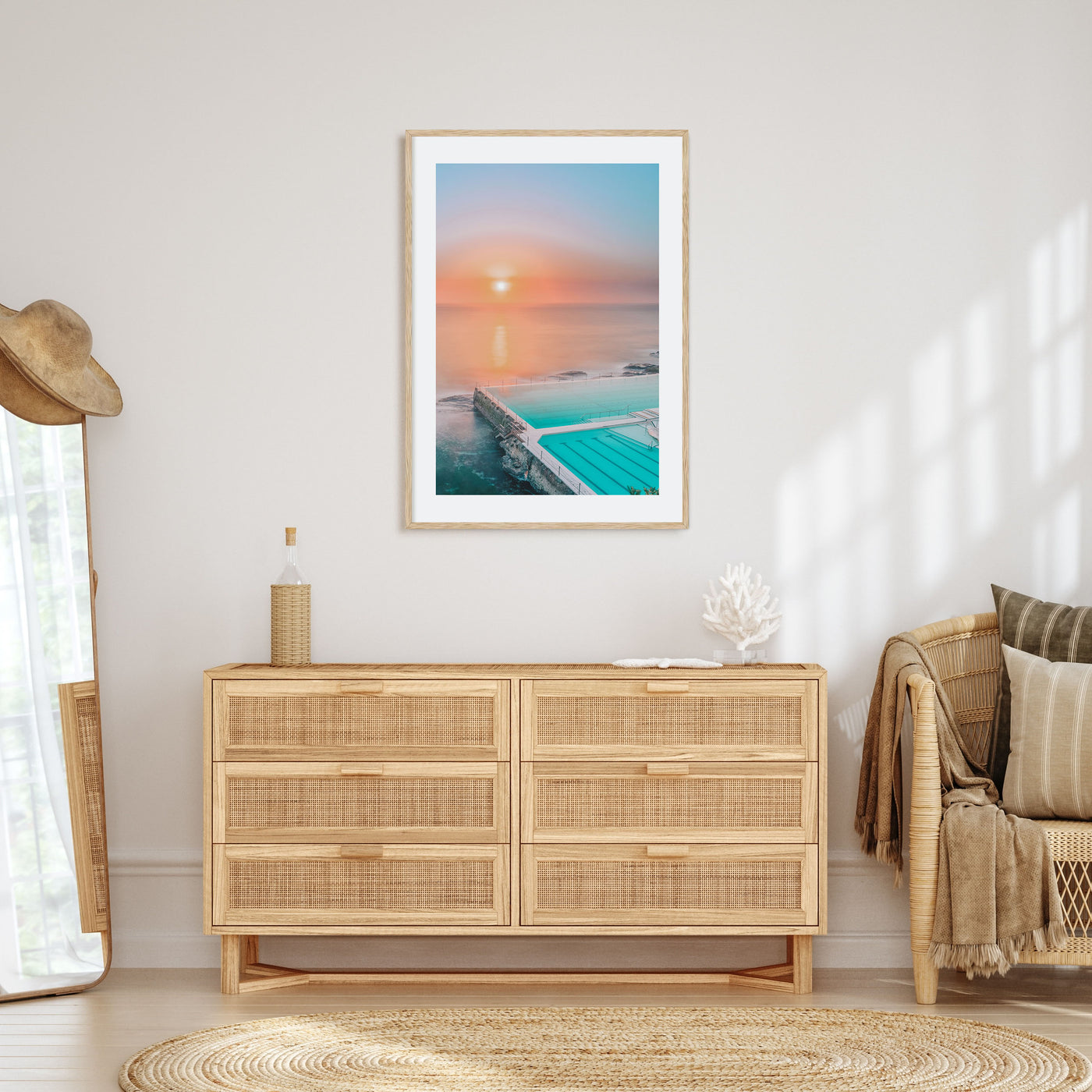 Bondi Beach Photo Color No 2 Poster