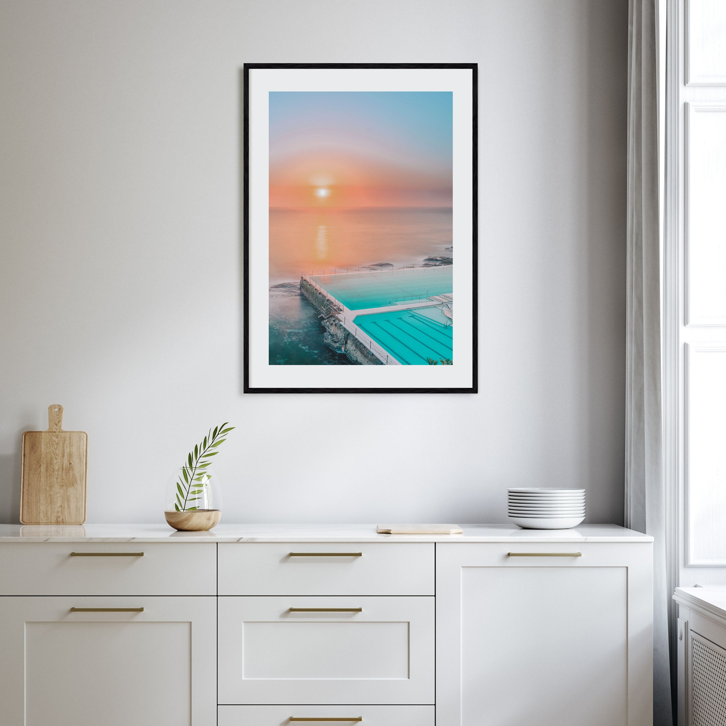 Bondi Beach Photo Color No 2 Poster