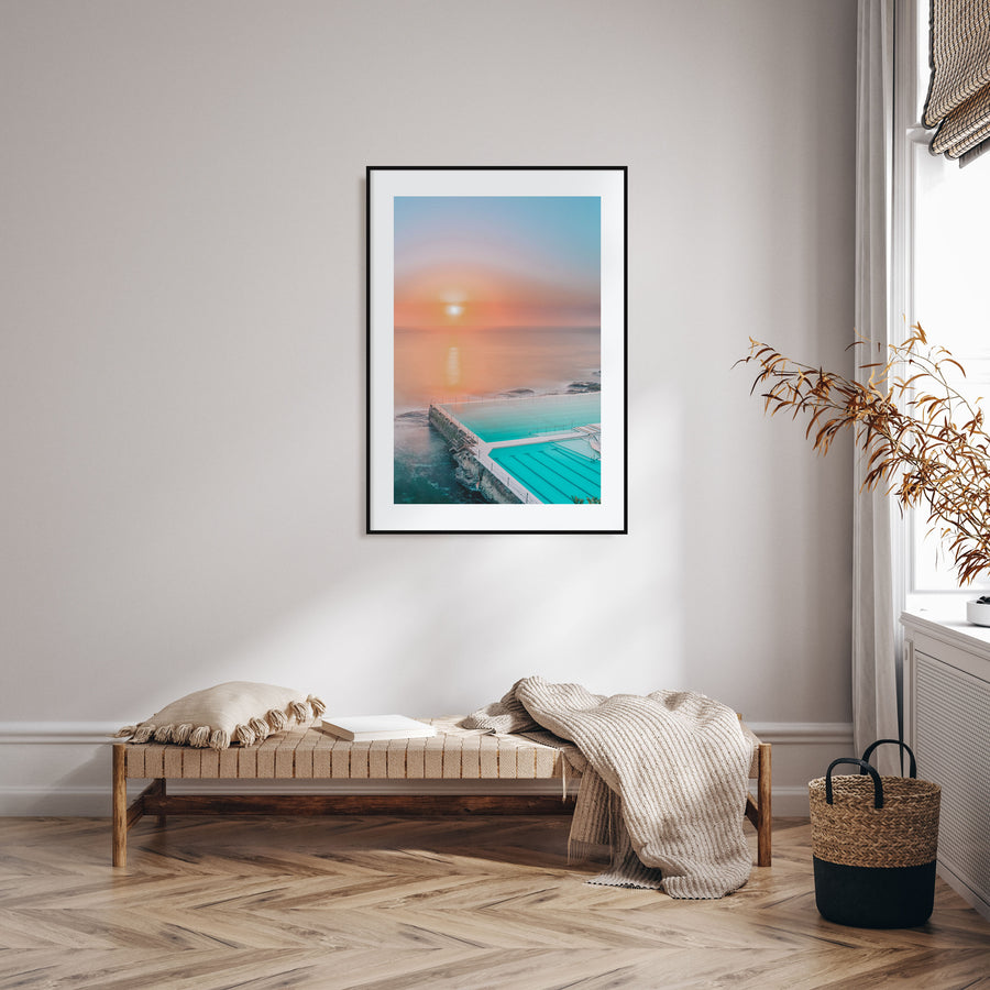 Bondi Beach Photo Color No 2 Poster