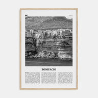 Bonifacio Travel B&W Poster