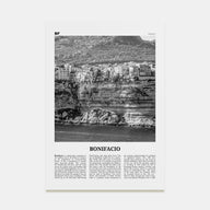 Bonifacio Travel B&W Poster