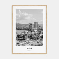 Bonn Portrait B&W Poster