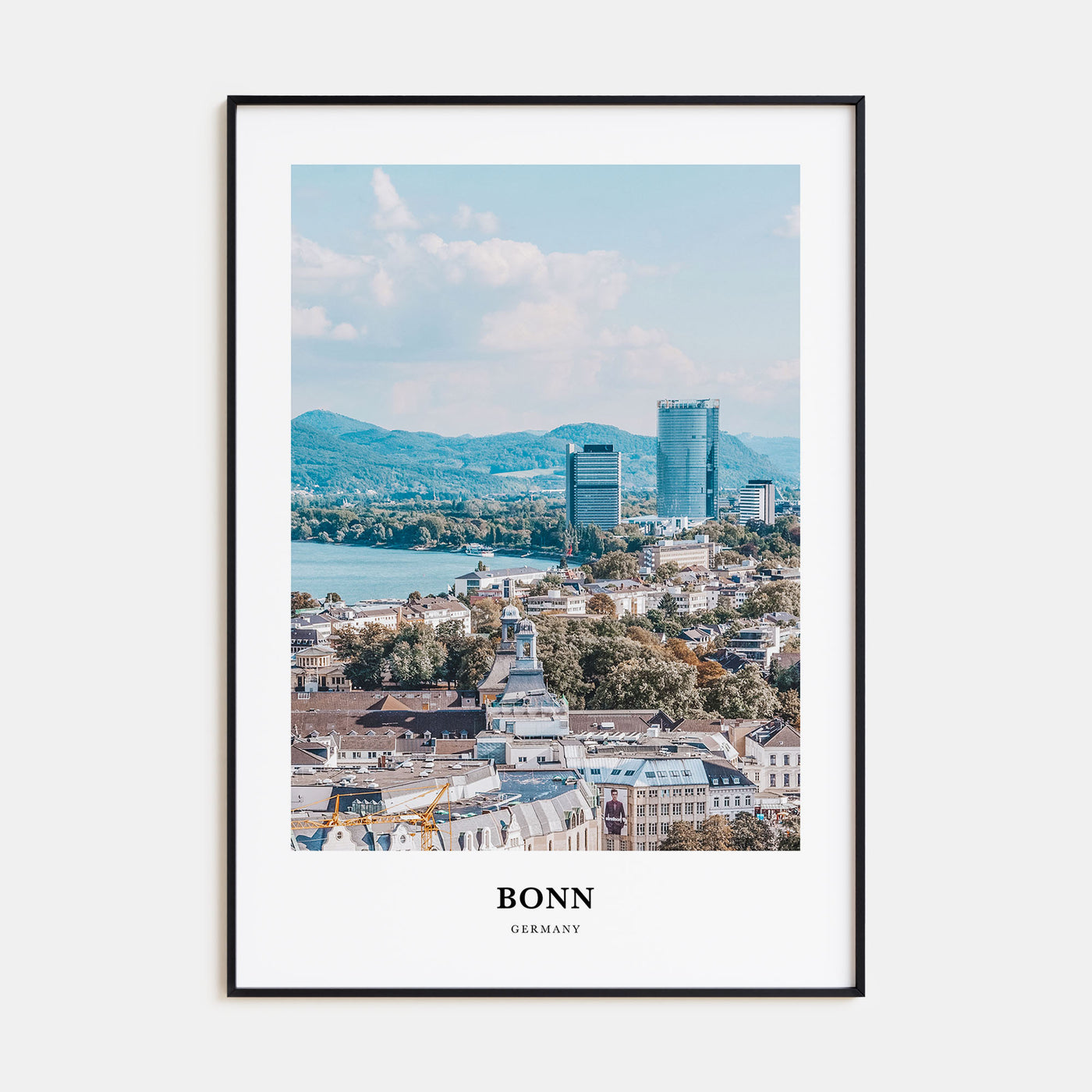 Bonn Portrait Color Poster