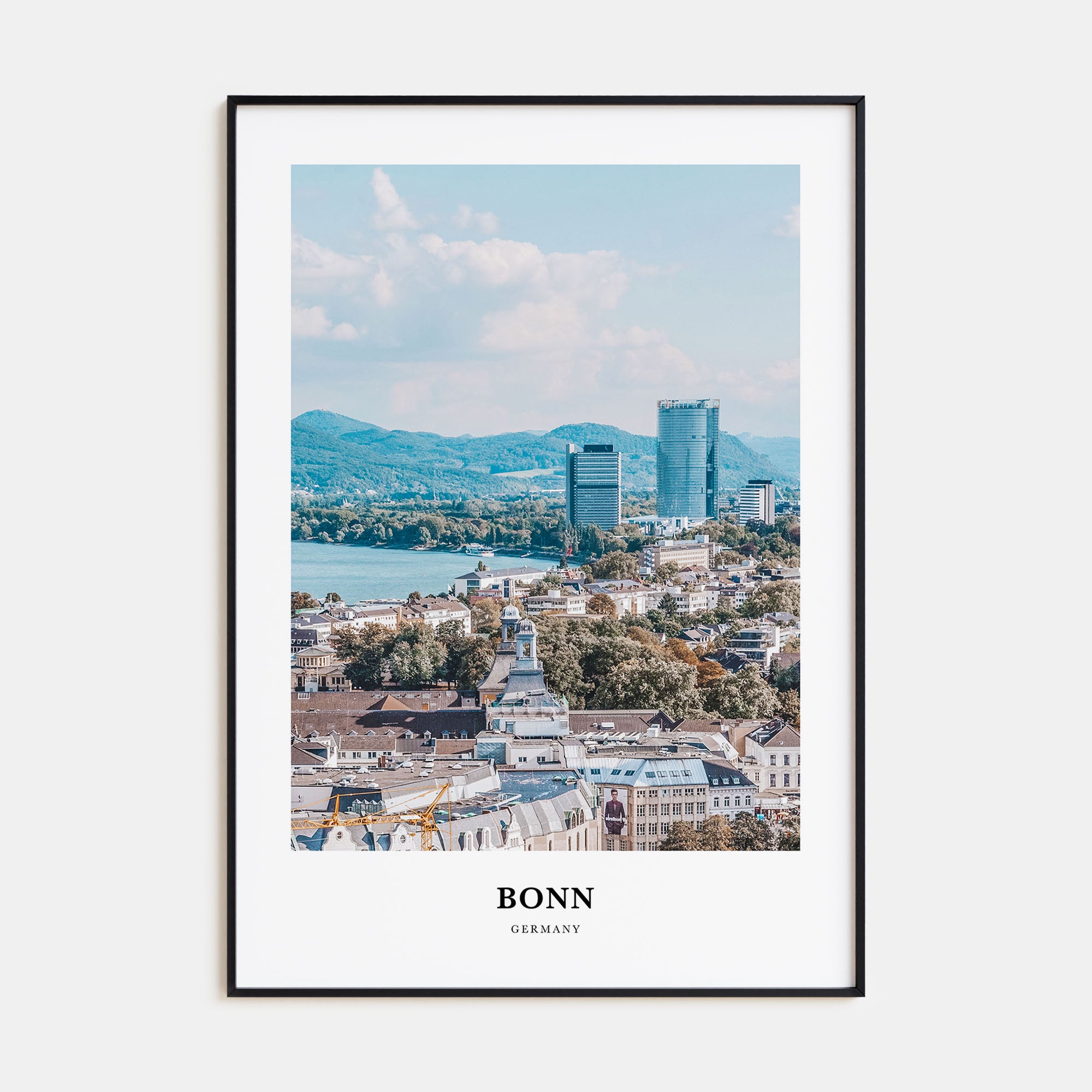 Bonn Portrait Color Poster