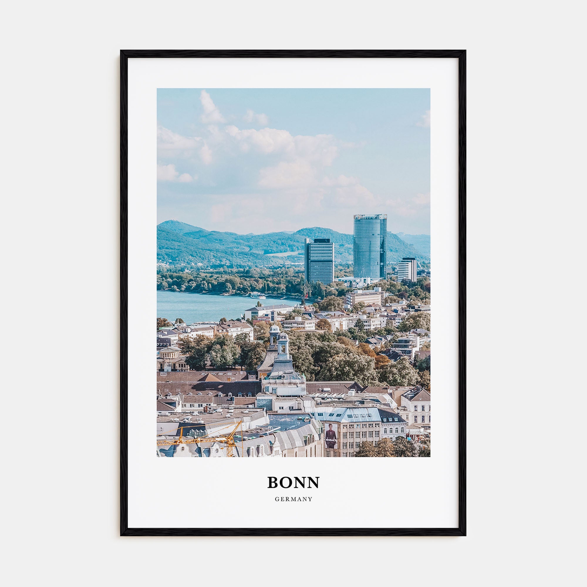 Bonn Portrait Color Poster