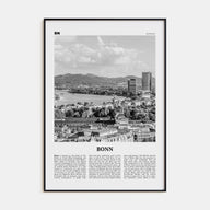 Bonn Travel B&W Poster