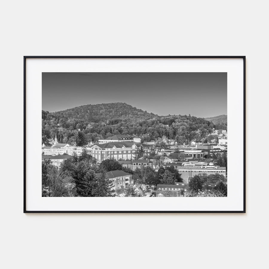 Boone Landscape B&W Poster
