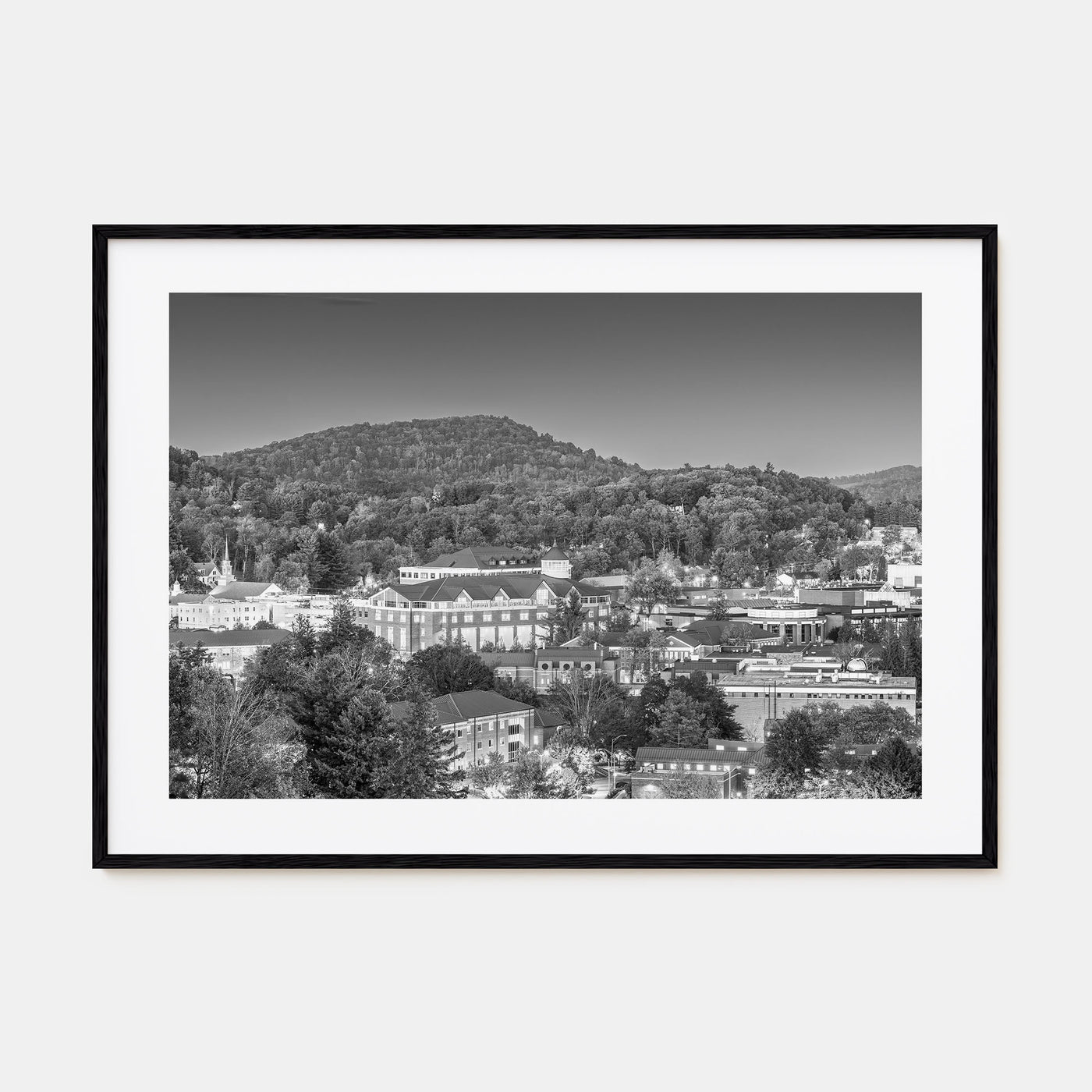 Boone Landscape B&W Poster