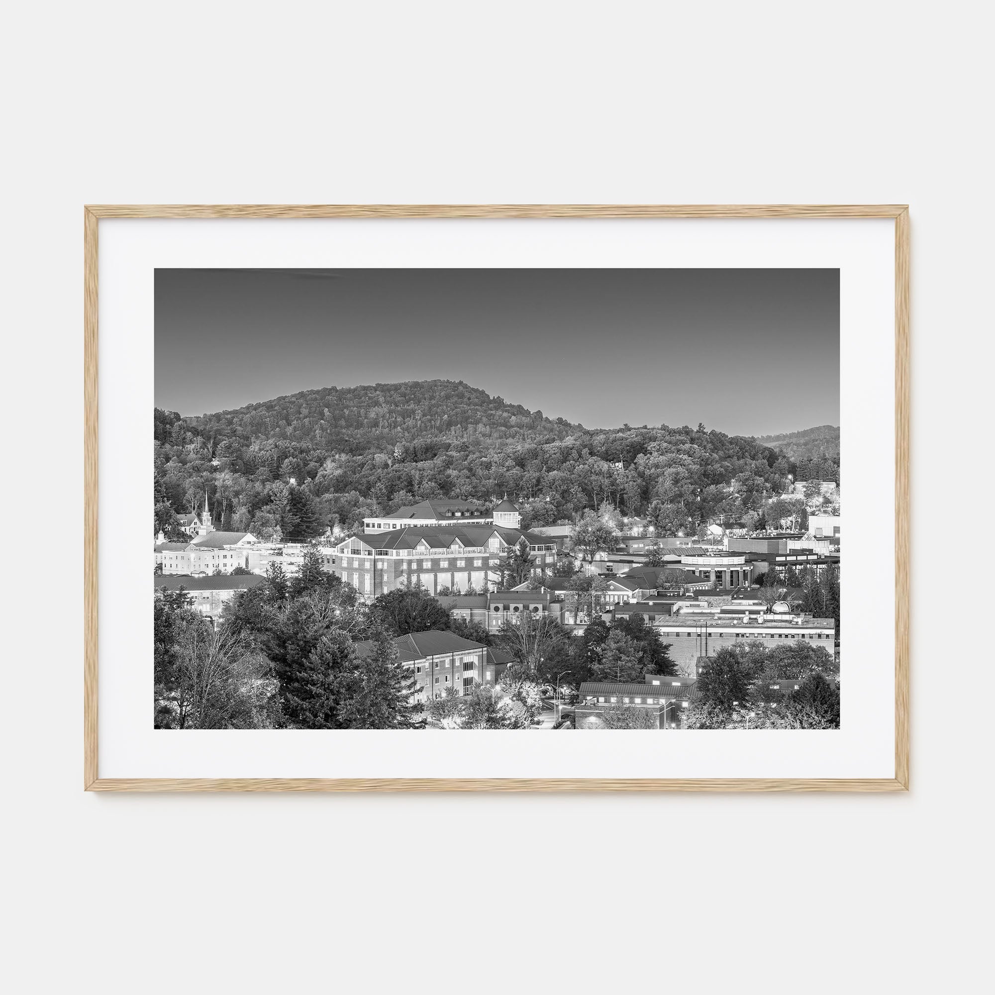 Boone Landscape B&W Poster