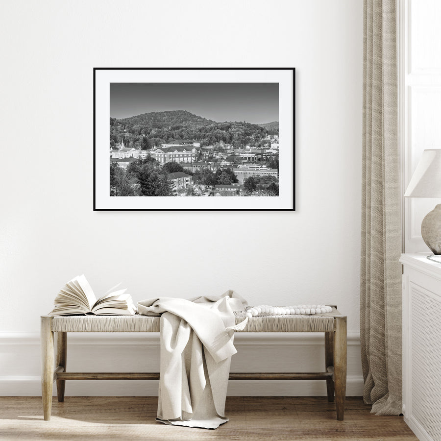 Boone Landscape B&W Poster