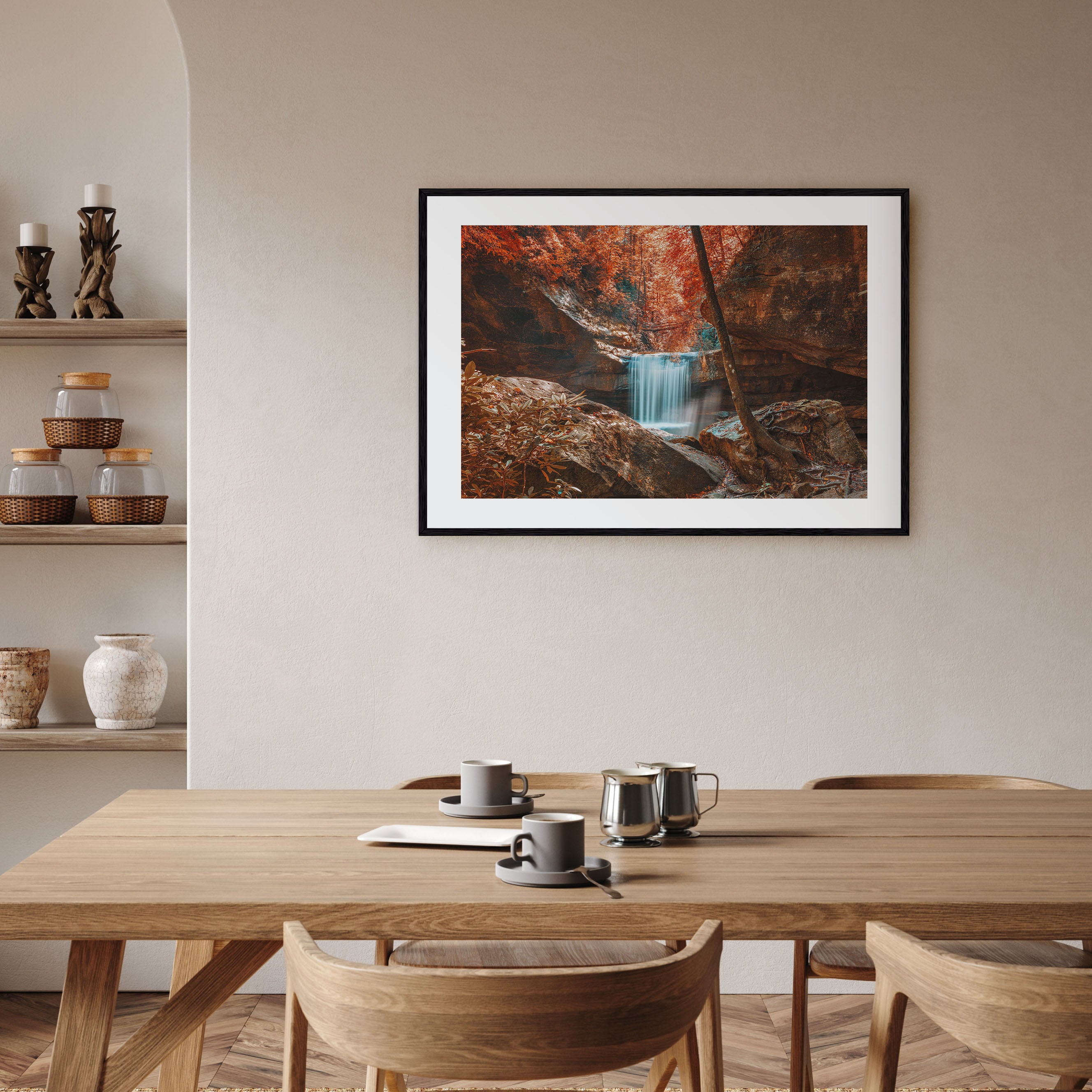 Boone Landscape Color Poster