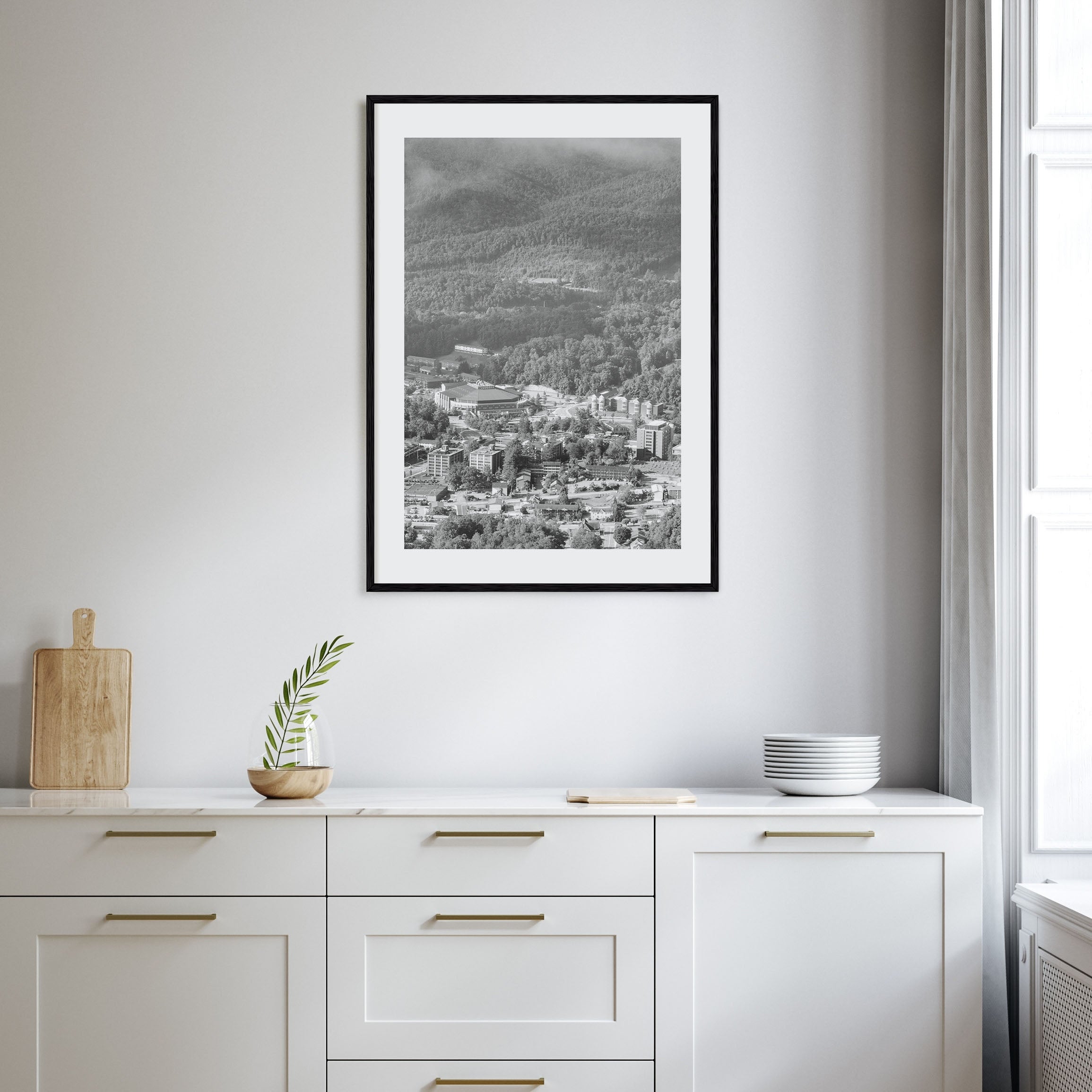 Boone Photo B&W Poster