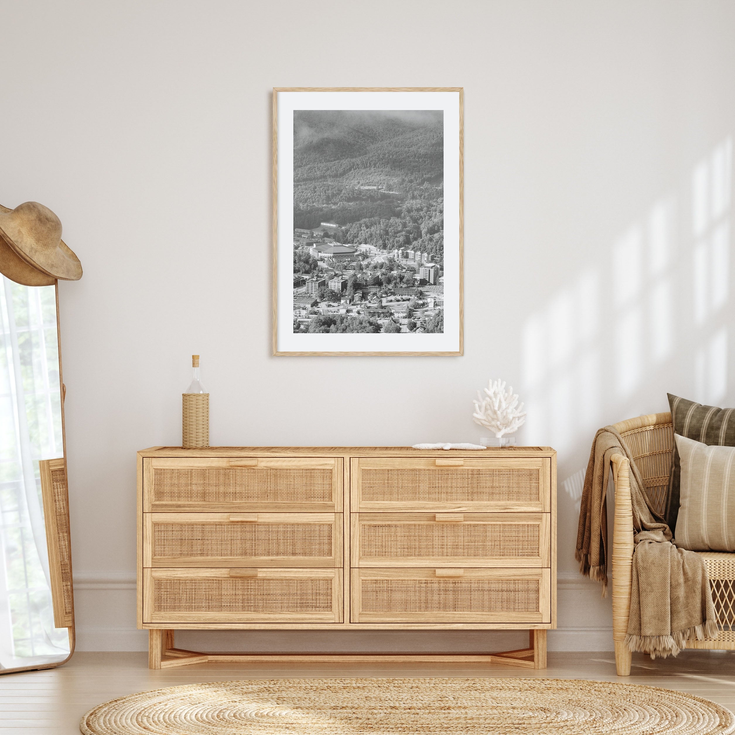 Boone Photo B&W Poster