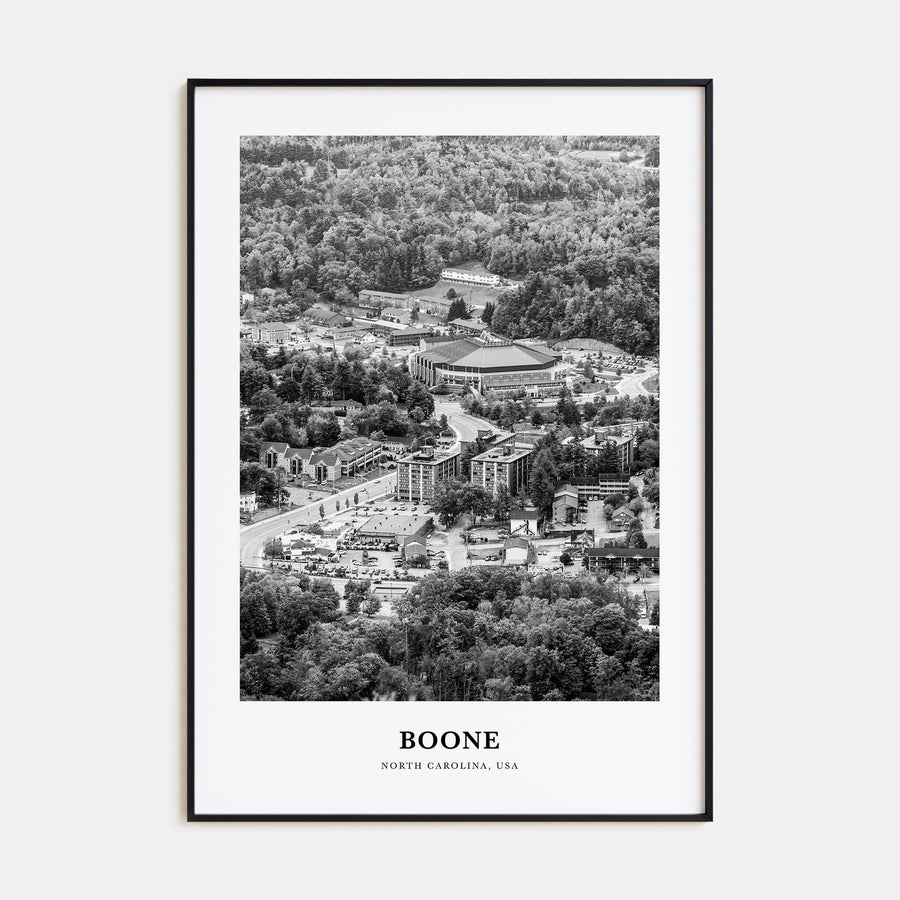 Boone Portrait B&W No 1 Poster