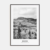 Boone Portrait B&W No 2 Poster