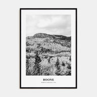 Boone Portrait B&W No 2 Poster