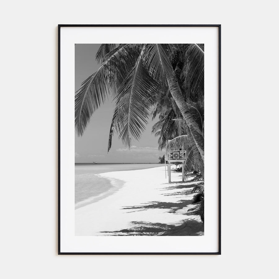 Boracay Photo B&W Poster