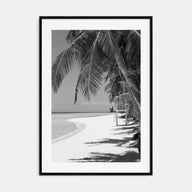 Boracay Photo B&W Poster