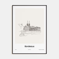 Bordeaux Drawn Poster