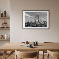 Boston Landscape B&W No 1 Poster