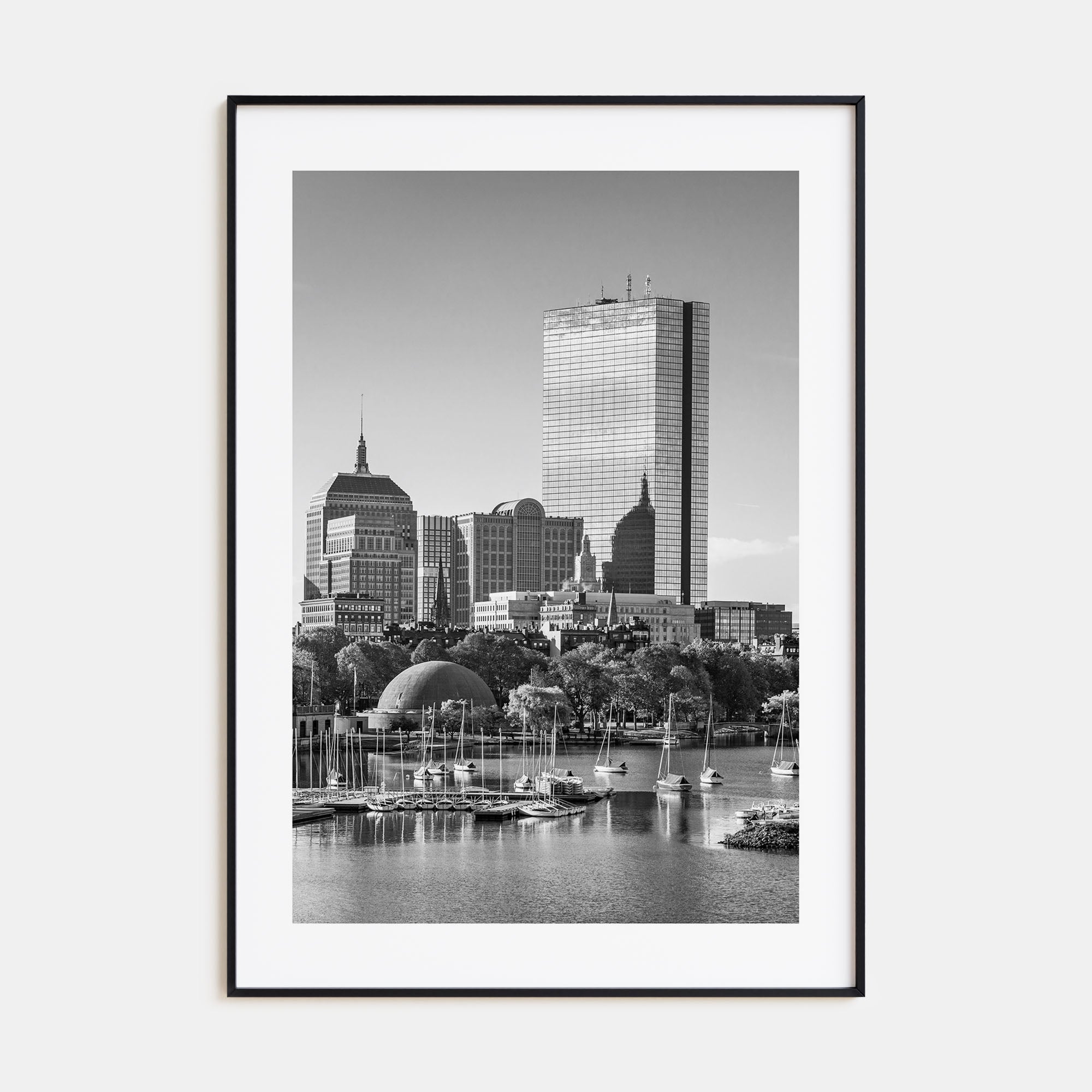 Boston Photo B&W No 1 Poster
