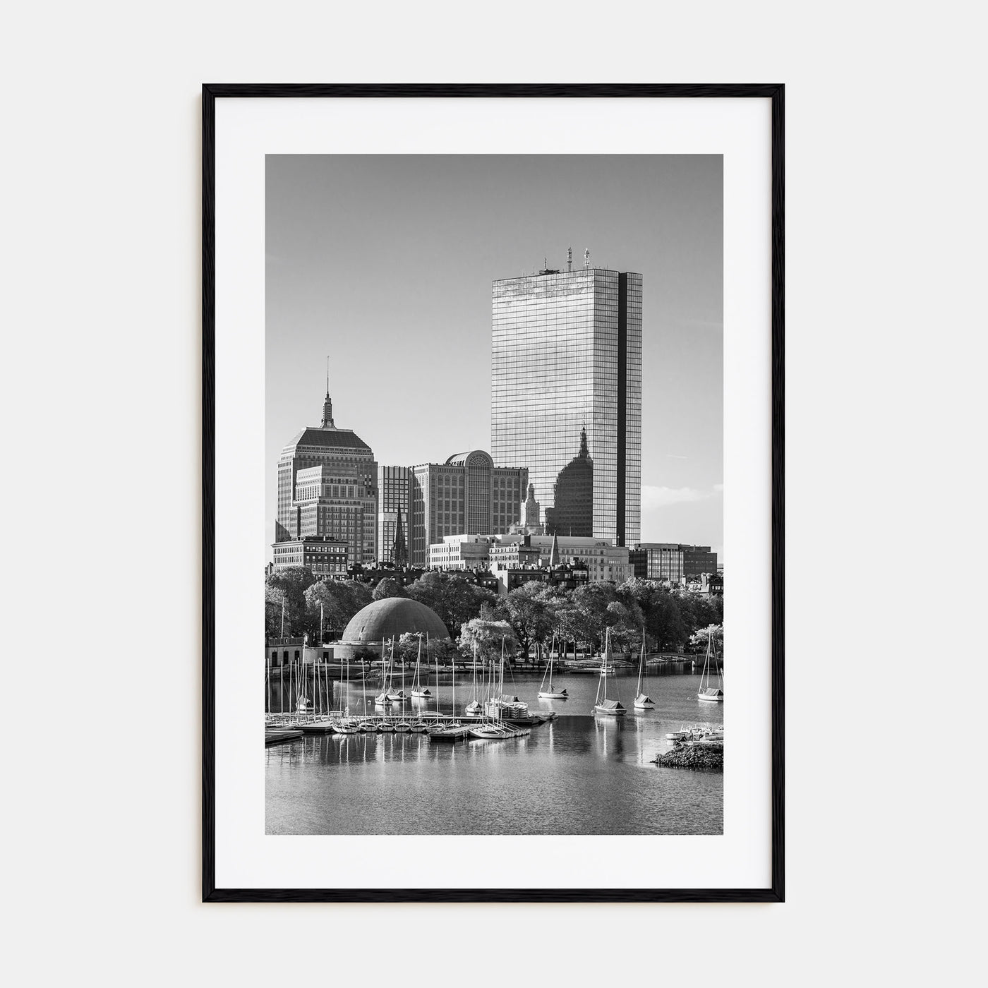 Boston Photo B&W No 1 Poster