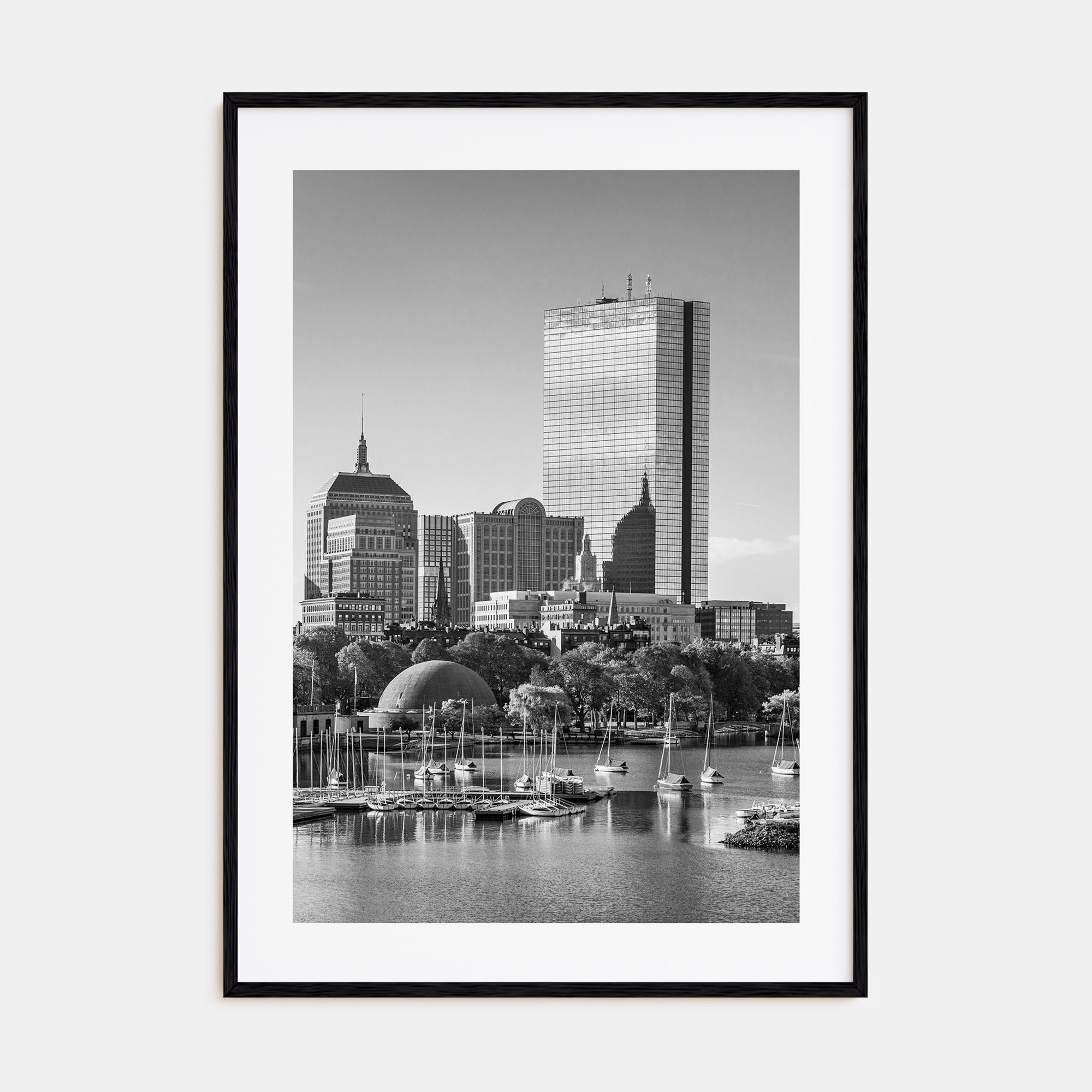 Boston Photo B&W No 1 Poster