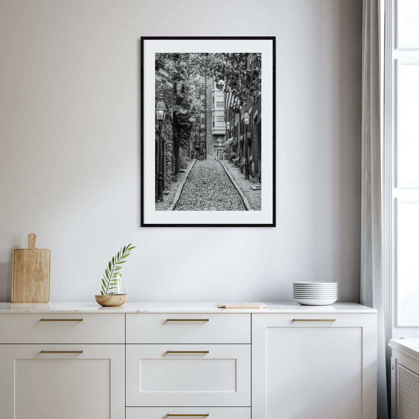 Boston Photo B&W No 3 Poster