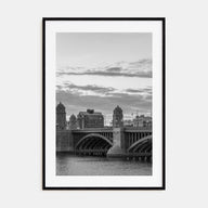 Boston Photo B&W No 4 Poster