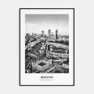 Boston Portrait B&W No 3 Poster
