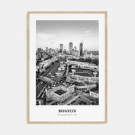 Boston Portrait B&W No 3 Poster