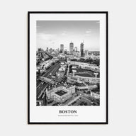 Boston Portrait B&W No 3 Poster