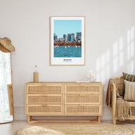 Boston Portrait Color No 1 Poster