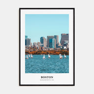 Boston Portrait Color No 1 Poster