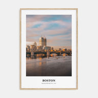 Boston Portrait Color No 2 Poster