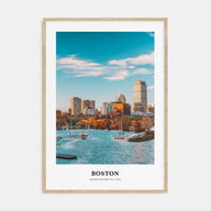 Boston Portrait Color No 3 Poster