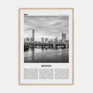 Boston Travel B&W No 5 Poster