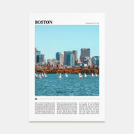 Boston Travel Color No 1 Poster