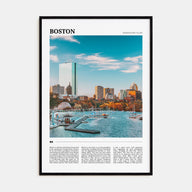 Boston Travel Color No 3 Poster