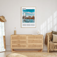 Boston Travel Color No 3 Poster