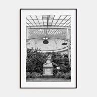 Botanical Garden Photo B&W No 1 Poster