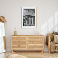 Botanical Garden Photo B&W No 3 Poster