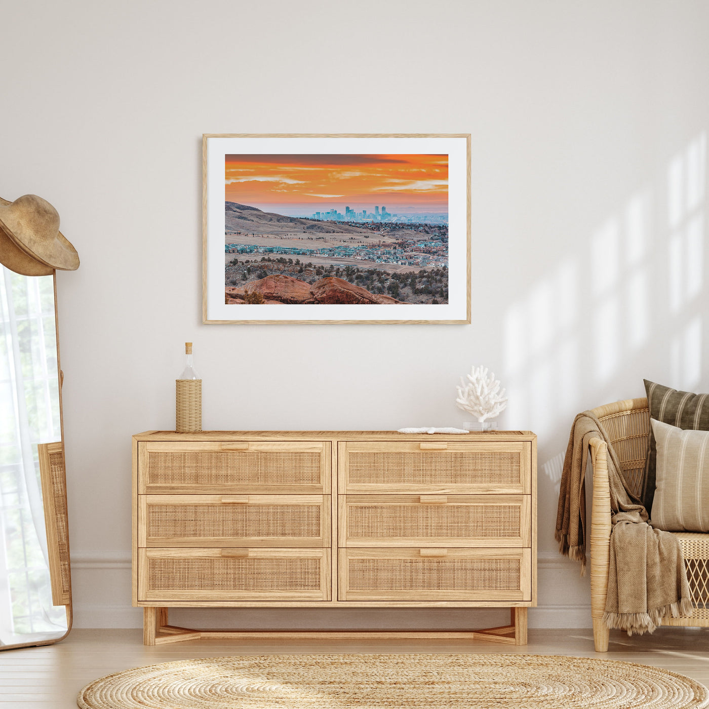 Boulder Landscape Color Poster