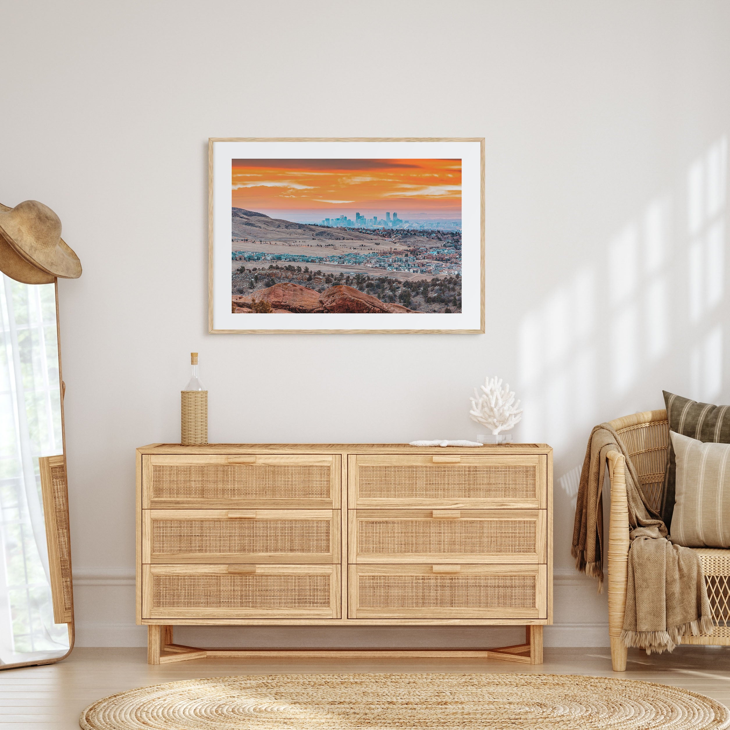 Boulder Landscape Color Poster
