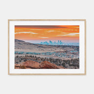 Boulder Landscape Color Poster