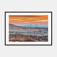 Boulder Landscape Color Poster