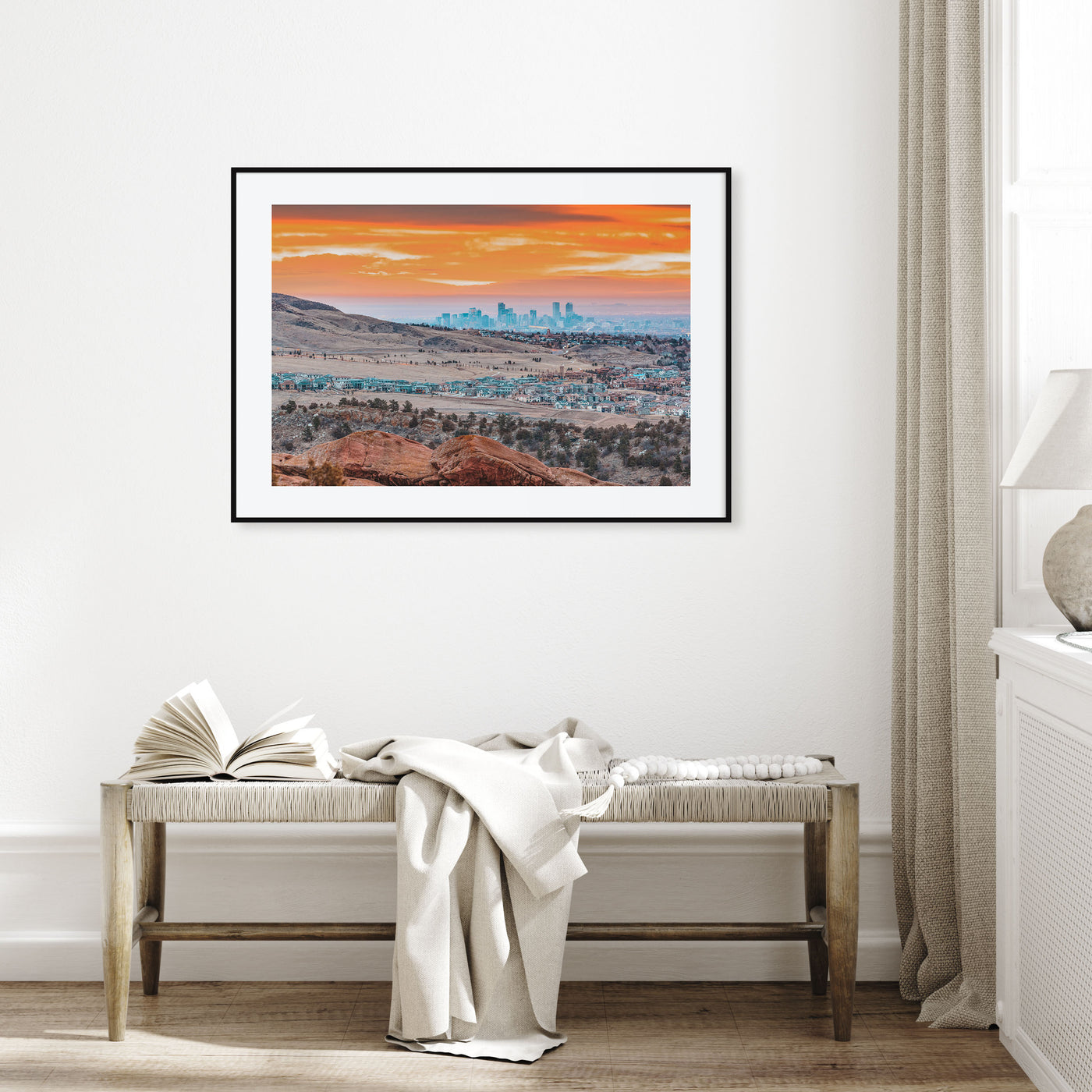 Boulder Landscape Color Poster