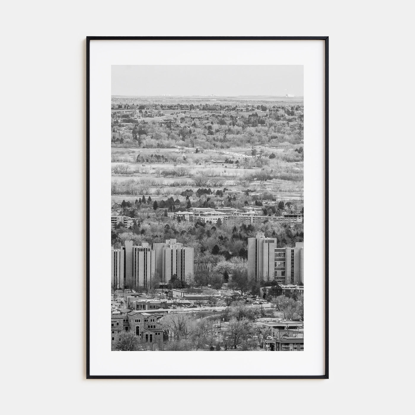 Boulder Photo B&W No 1 Poster