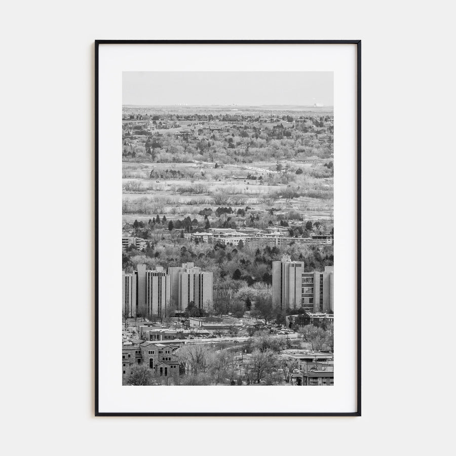 Boulder Photo B&W No 1 Poster
