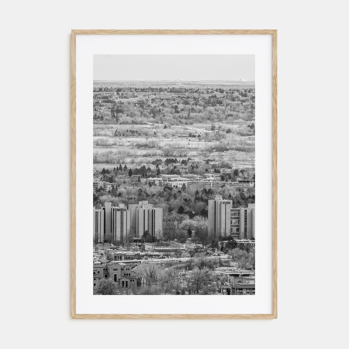 Boulder Photo B&W No 1 Poster